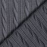 Tricot Cloqué Torsades – bleu nuit,  thumbnail number 4