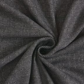 Chiffon en laine à mini carreaux – noir/blanc, 