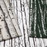 Tissu de décoration Semi-panama troncs d'arbres – écru,  thumbnail number 5