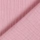 GOTS Tissu double gaze de coton | Tula – violet pastel,  thumbnail number 4