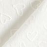 Batiste Cœurs brodés | Poppy Fabrics – ivoire,  thumbnail number 4