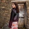 Similicuir Dégradé de couleurs | Katia Fabrics – noir/rouge bordeaux,  thumbnail number 7