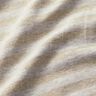 Jersey de coton chiné rayures pailletées – gris clair/or métallisé,  thumbnail number 2