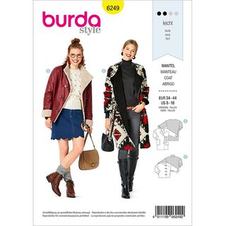 Veste/Manteau, Burda 6249 | 34-44, 