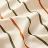 Tissu viscose structuré Rayures colorées – écru,  thumbnail number 2