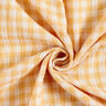 Tissu double gaze de coton Carreaux vichy à fil teinté – or ancien/blanc,  thumbnail number 5