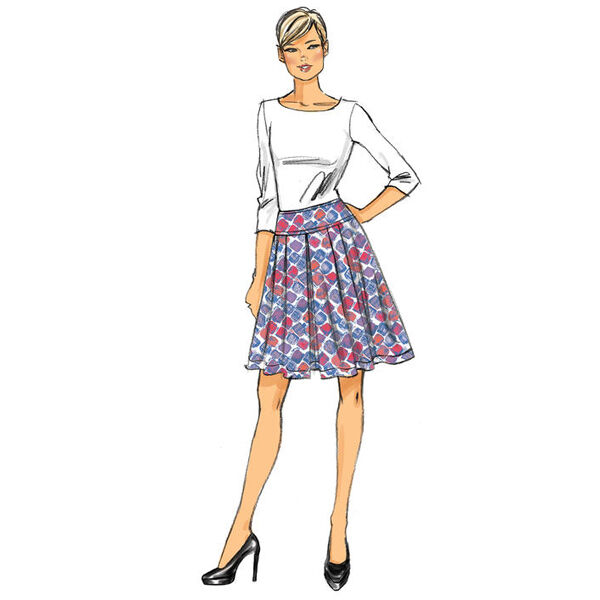 Jupe, Vogue 9090 | 34 - 50, image number 2