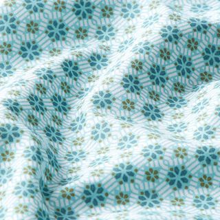 Tissu en coton cretonne Kaléidoscope – vert menthe, 