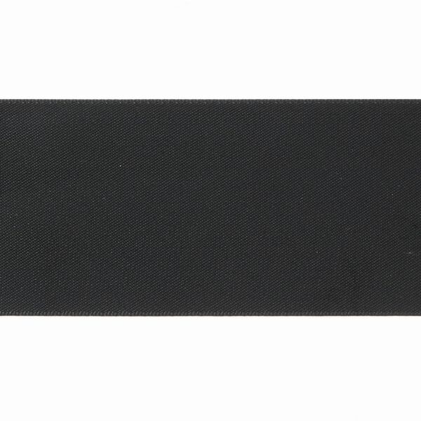 Ruban de satin [50 mm] – noir,  image number 1