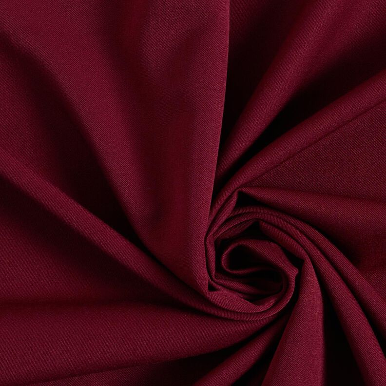 Bi-Stretch Gabardine – rouge bordeaux,  image number 1