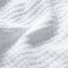 GOTS Tissu triple gaze de coton – blanc,  thumbnail number 3