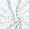 Jersey coton Branches et fleurs délicates aquarelle Impression numérique – ivoire/bleu jean,  thumbnail number 3