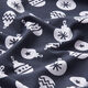 Jersey de coton Boules de sapin de Noël – bleu nuit,  thumbnail number 2