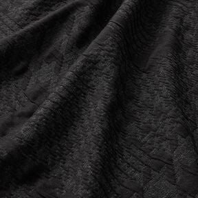 Maille cloquée Grand motif Prince de Galles – anthracite, 