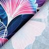 Jersey coton Ginkgo | Glitzerpüppi – bleu nuit/pourpre,  thumbnail number 4