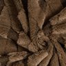 Fourrure synthétique Tissu bouclé Losanges – marron foncé,  thumbnail number 3