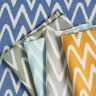 Tissus pour l’extérieur Jacquard Motif ikat – bleu,  thumbnail number 5