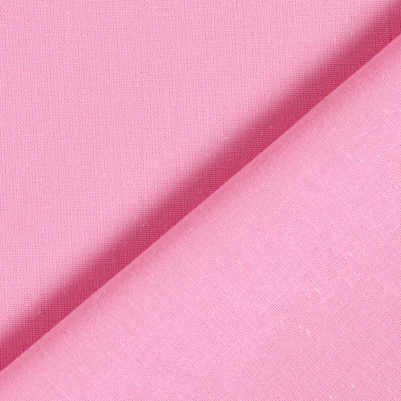 Tissu en coton Cretonne Uni – rose,  image number 3