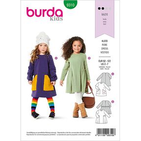 Robe, Burda 9310 | 92-122, 