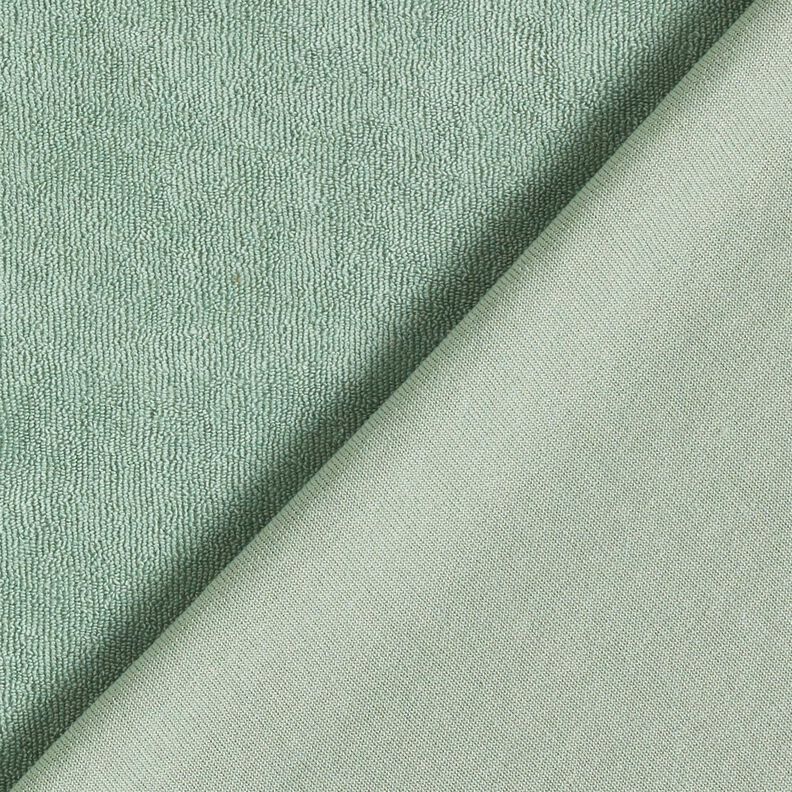 Tissu éponge Stretch Uni – menthe,  image number 3