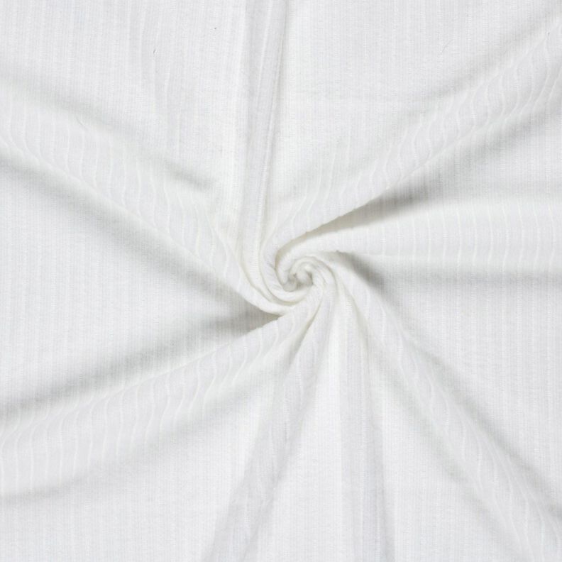 Tricot côtelé uni ultra doux – blanc,  image number 3
