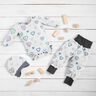 Jersey coton Cœurs multicolores – ivoire,  thumbnail number 5