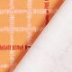 GOTS Jersey coton Carreaux | Tula – orange/terre cuite,  thumbnail number 4