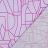 Voile de coton Town | Nerida Hansen – mauve/pourpre,  thumbnail number 4