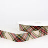 Biais Tartan [20 mm] – beige,  thumbnail number 1