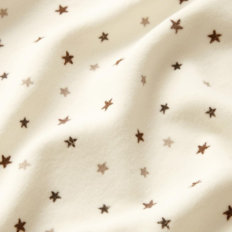 Tissu Nicki Petites étoiles – ivoire,  image number 2