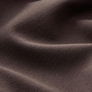 Jersey coton Medium uni – marron foncé | Reste 50cm, 