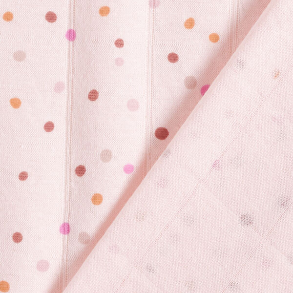 Jersey double couche Points – rosé – Échantillon, image number 4