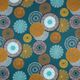 Tissu de décoration Sergé coton Grand mandala – pétrole,  thumbnail number 1