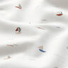 Jersey coton Petits bateaux à voile – écru,  thumbnail number 2
