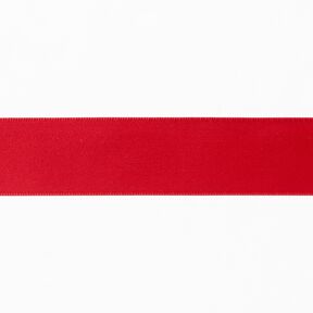 Ruban de satin [25 mm] – rouge, 