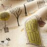 Tissu de décoration Semi-panama Voisinage animalier – nature/noir,  thumbnail number 2