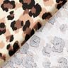 Tissu en coton Cretonne Taches de lion &ndash; beige clair/noir,  thumbnail number 4