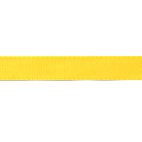 Ruban de satin uni – jaune,  image number 2