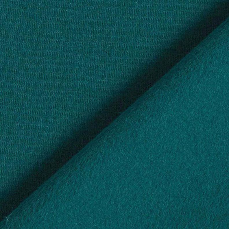 Molleton coton léger uni – vert foncé,  image number 5