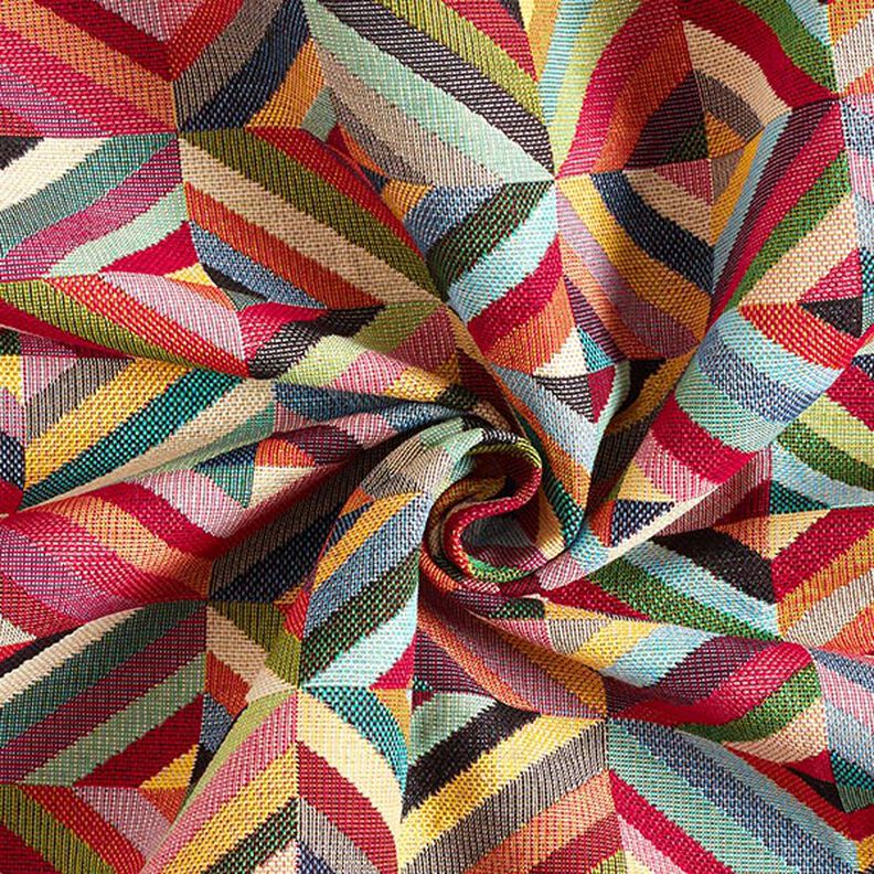 Tissu de décoration Gobelin kaléidoscope – nature, image number 4