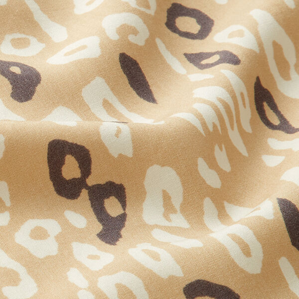 Viscose imprimé léopard – beige,  image number 2