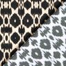 Tissu pour maillot de bain Imprimé léopard abstrait – noir/noix de cajou,  thumbnail number 4