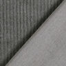 Velours côtelé large prélavé Uni – gris foncé,  thumbnail number 3