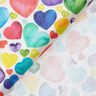 Satin de coton cœurs colorés,  thumbnail number 4