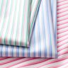 Tissu en coton à rayures irrégulières – vert/blanc,  thumbnail number 6