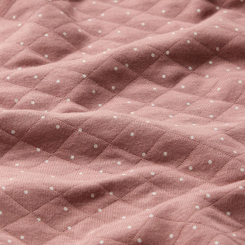 Double face Pois – vieux rose foncé, image number 2