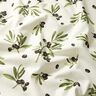 Tissu de décoration Semi-panama Olives – écru/olive foncé,  thumbnail number 2