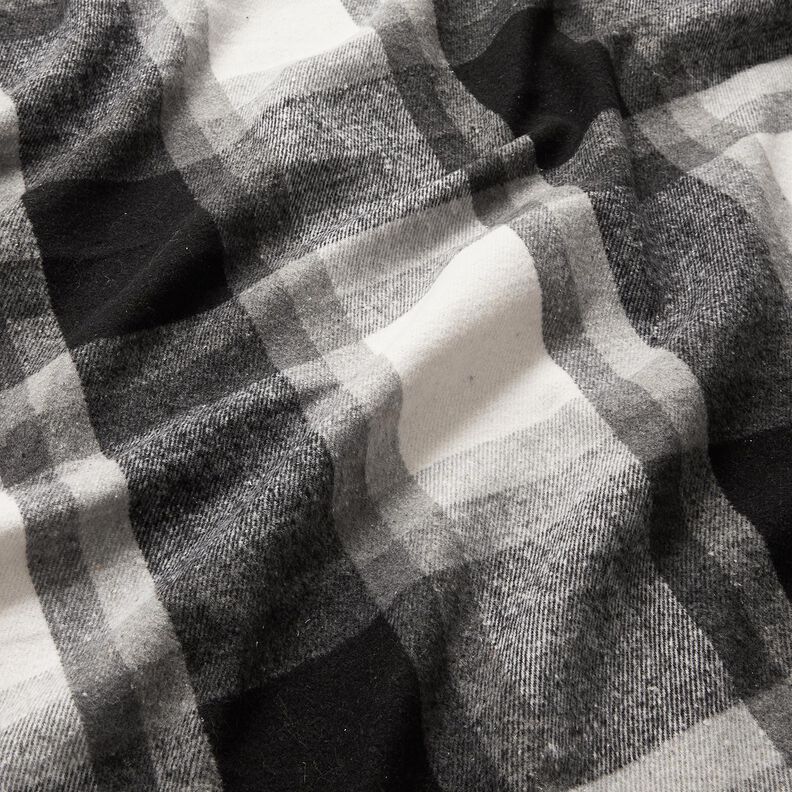 Flanelle pour manteau à carreaux | Katia Fabrics – gris brume/argent ancien,  image number 2