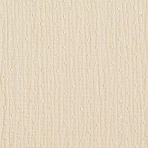 Tissu double gaze de coton dobby – nature, 