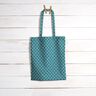 Coton enduit Éventails élégants – bleu,  thumbnail number 8